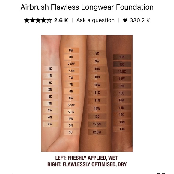 🆕 Charlotte Tilbury Airbrush Flawless Longwear Foundation ✨HOST PICK✨ - Picture 2 of 6